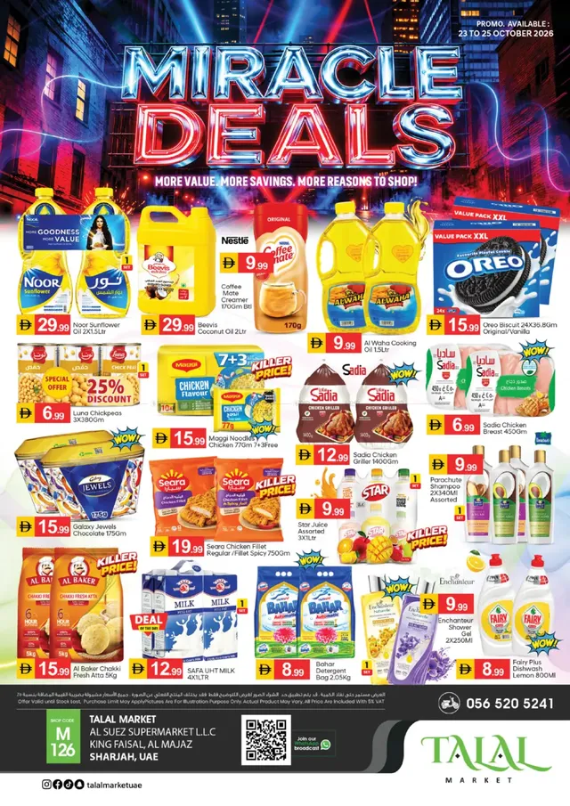 Talal Market flyer cover