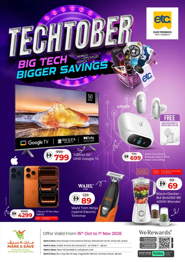 Mark & Save flyer cover