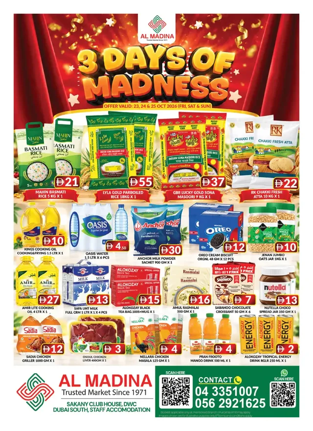Al Madina flyer cover