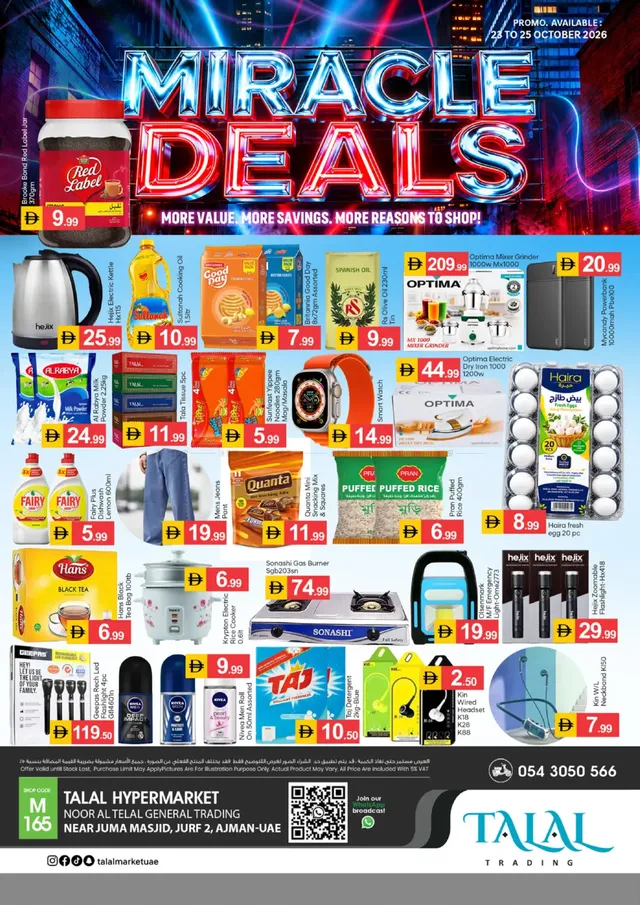 Talal Market flyer cover