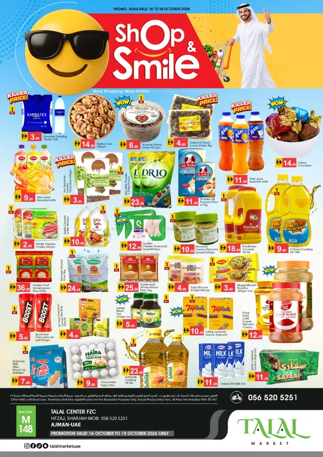 Talal Market flyer cover