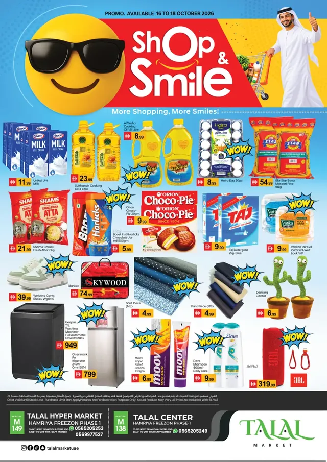 Talal Market flyer cover