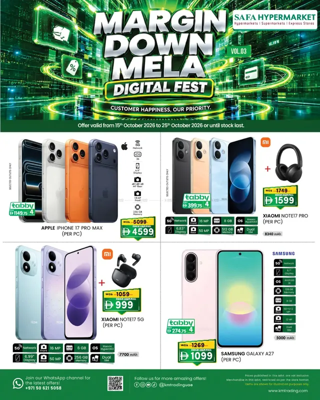 SAFA Hypermarket flyer cover