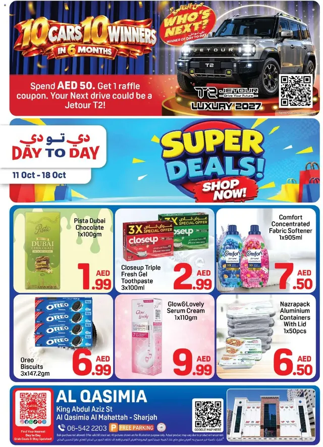 Day To Day flyer cover