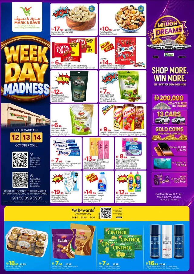 Mark & Save flyer cover
