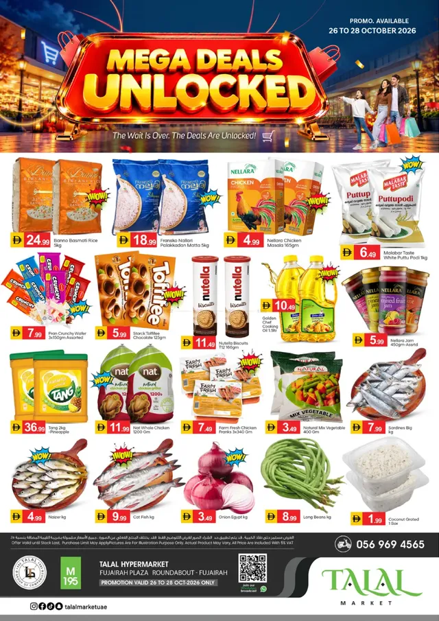 Talal Market flyer cover