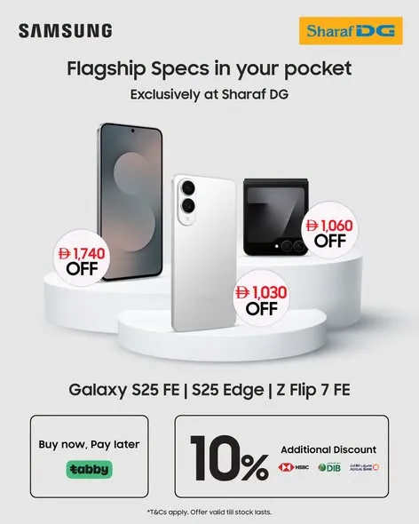 Sharaf Dg flyer cover