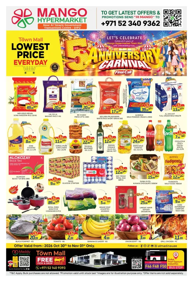 Mango Hypermarket flyer cover