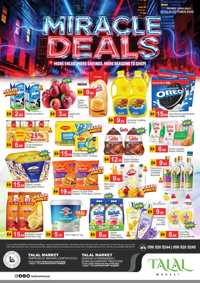Talal Market flyer cover