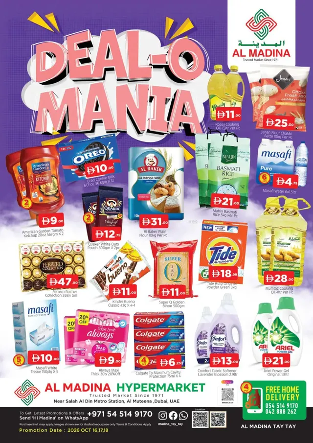 Al Madina flyer cover