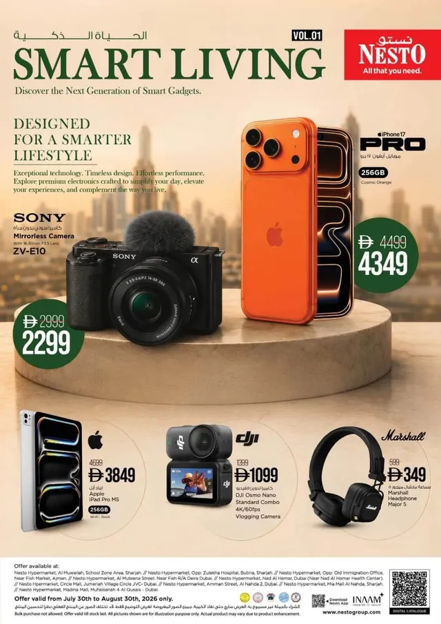 Nesto flyer cover
