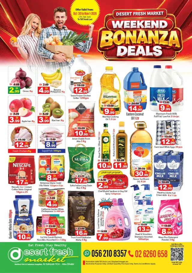 Desert Fresh Market flyer cover