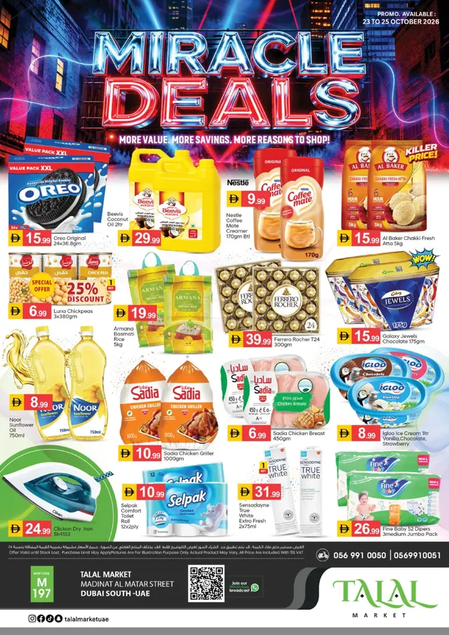 Talal Market flyer cover