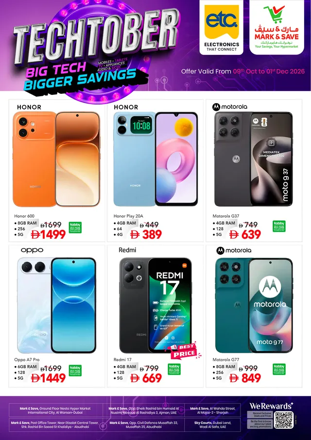 Mark & Save flyer cover