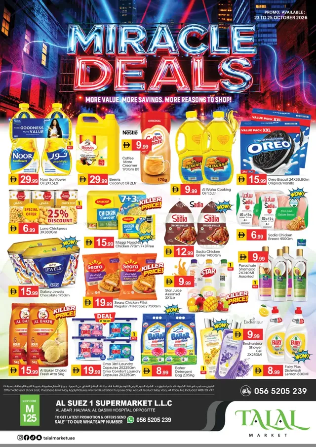 Talal Market flyer cover