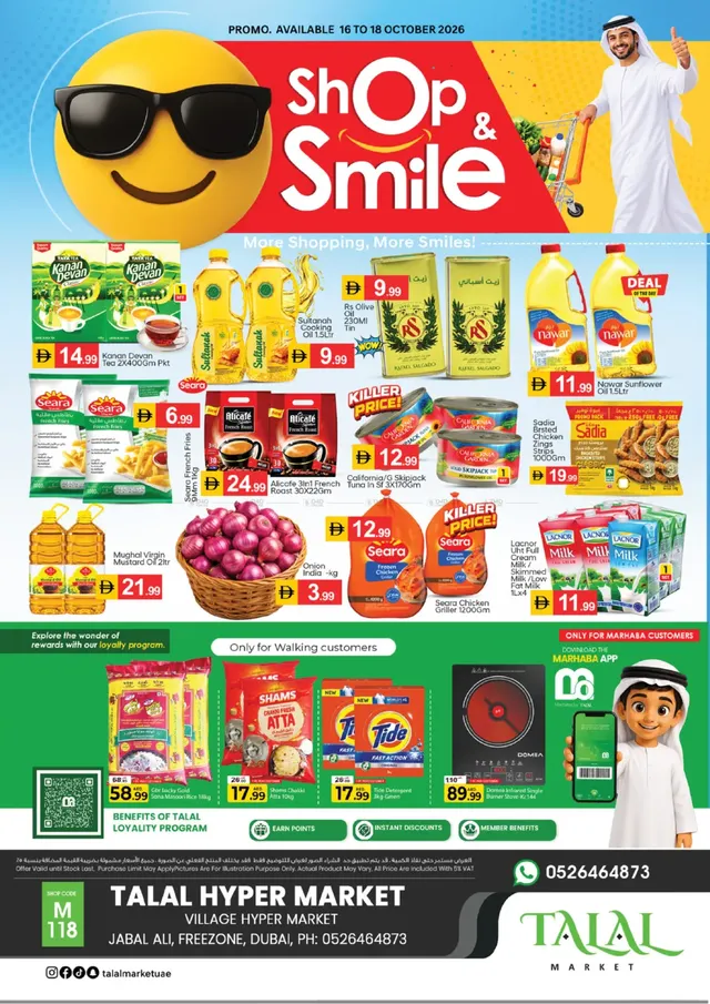 Talal Market flyer cover