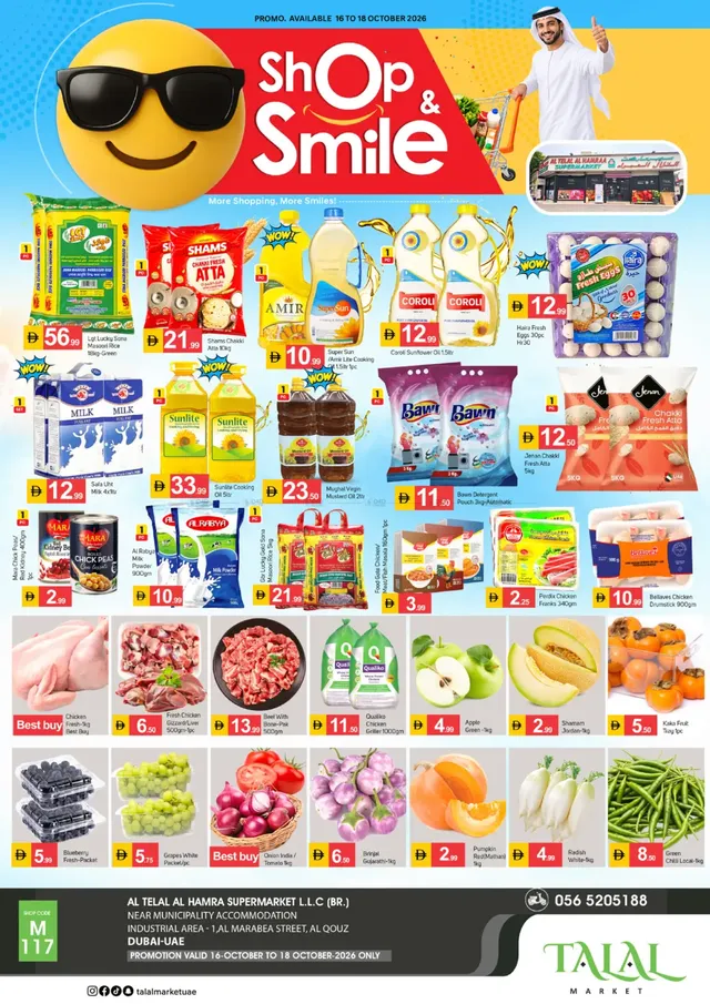 Talal Market flyer cover