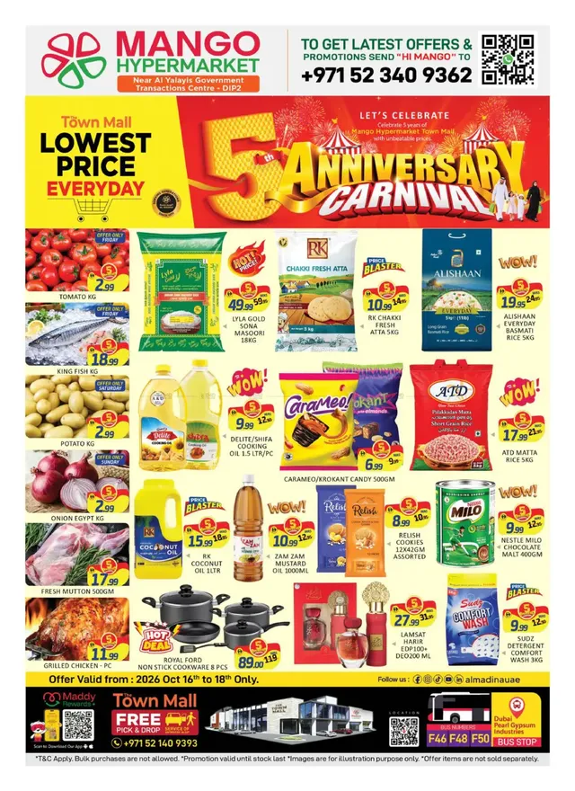 Mango Hypermarket flyer cover