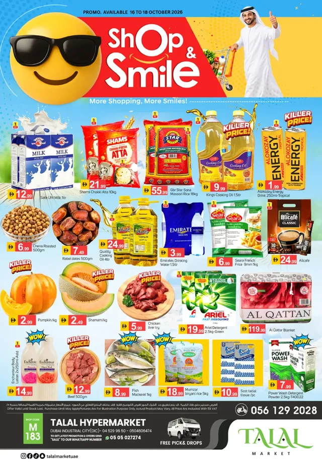 Talal Market flyer cover