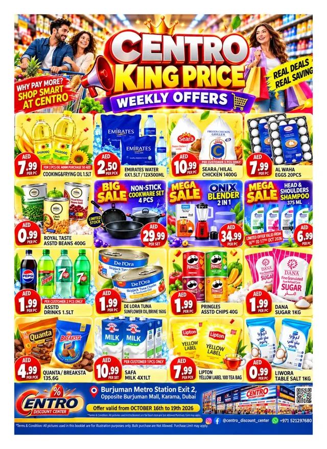 Centro Discount Center flyer cover