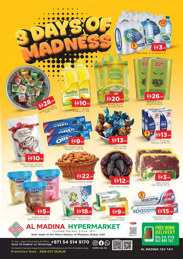 Al Madina flyer cover
