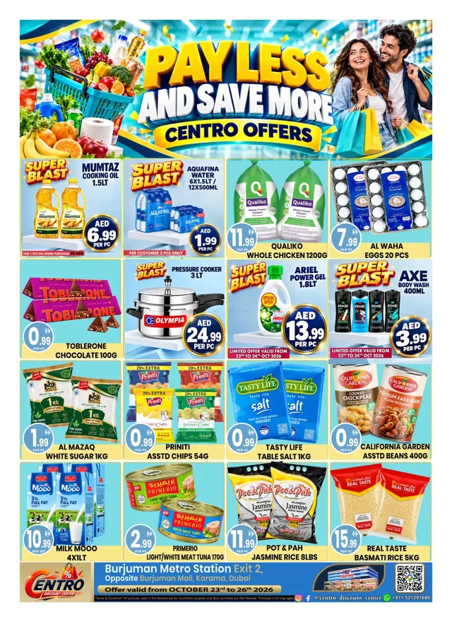 Centro Discount Center flyer cover