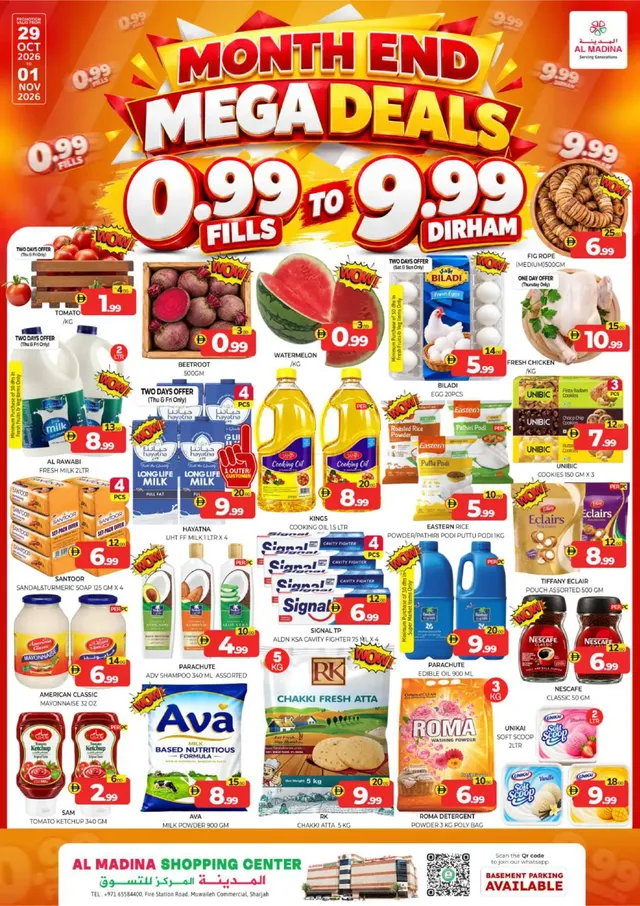 Al Madina flyer cover