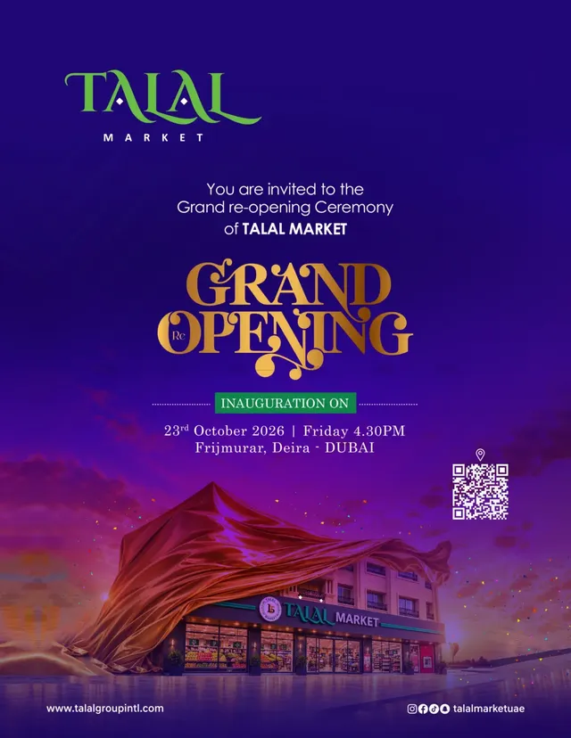 Talal Market flyer cover