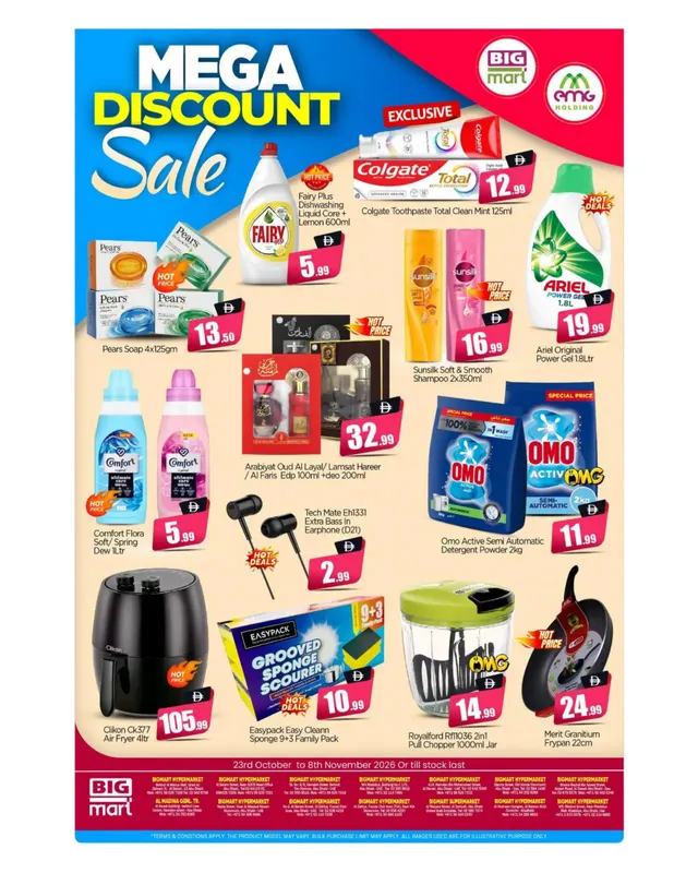 Bigmart flyer cover