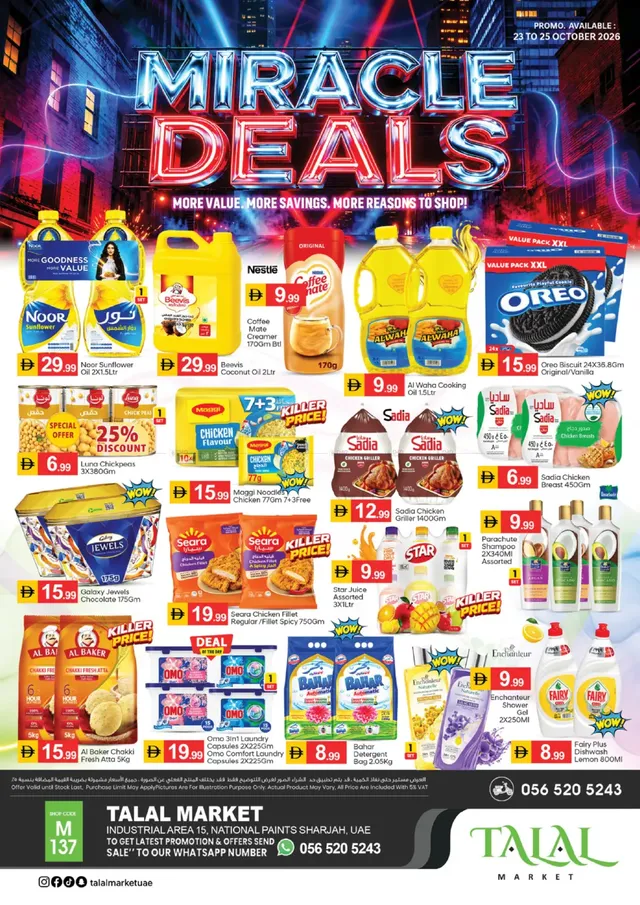 Talal Market flyer cover