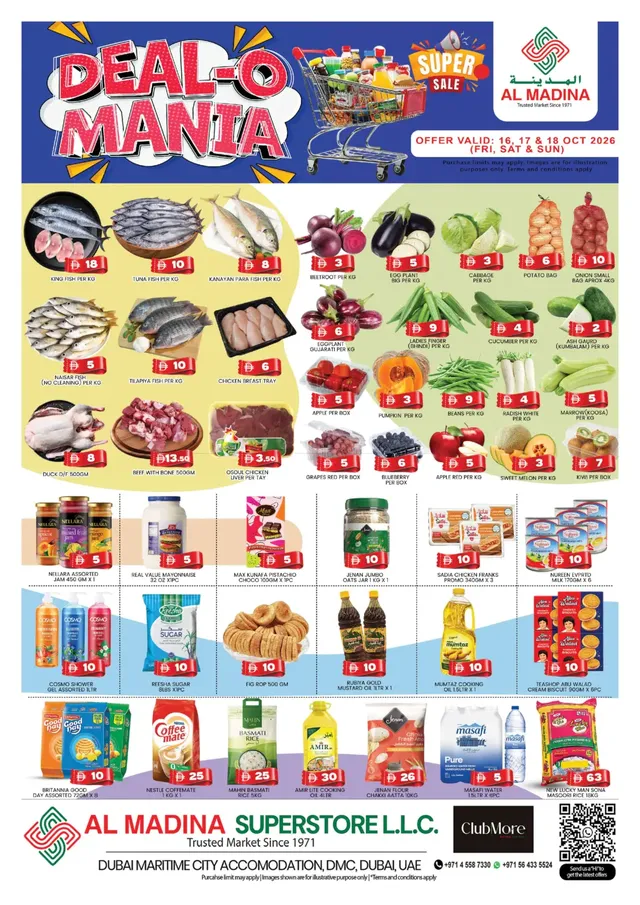 Al Madina flyer cover