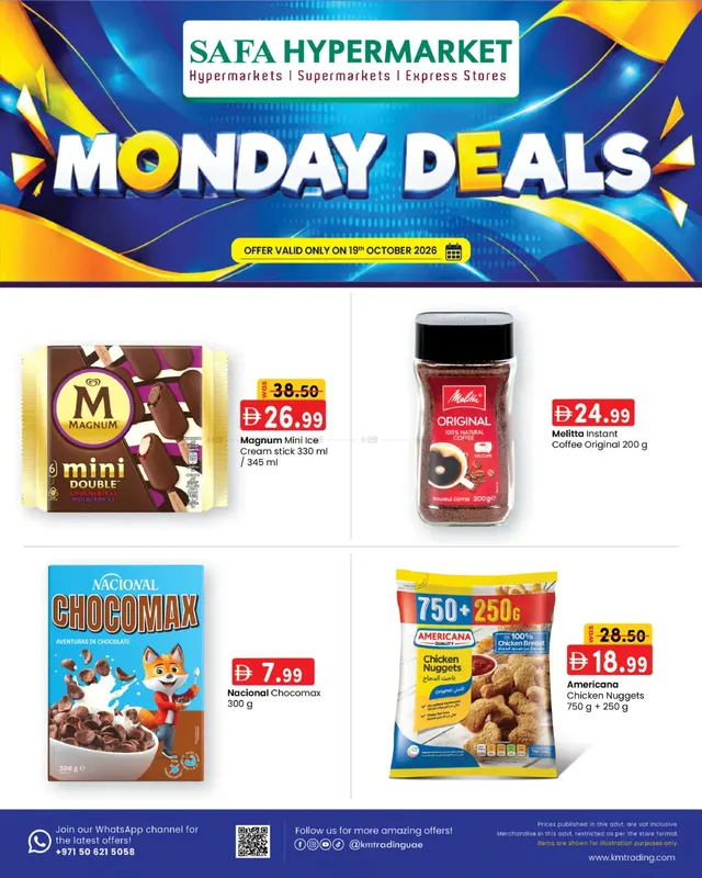 SAFA Hypermarket flyer cover