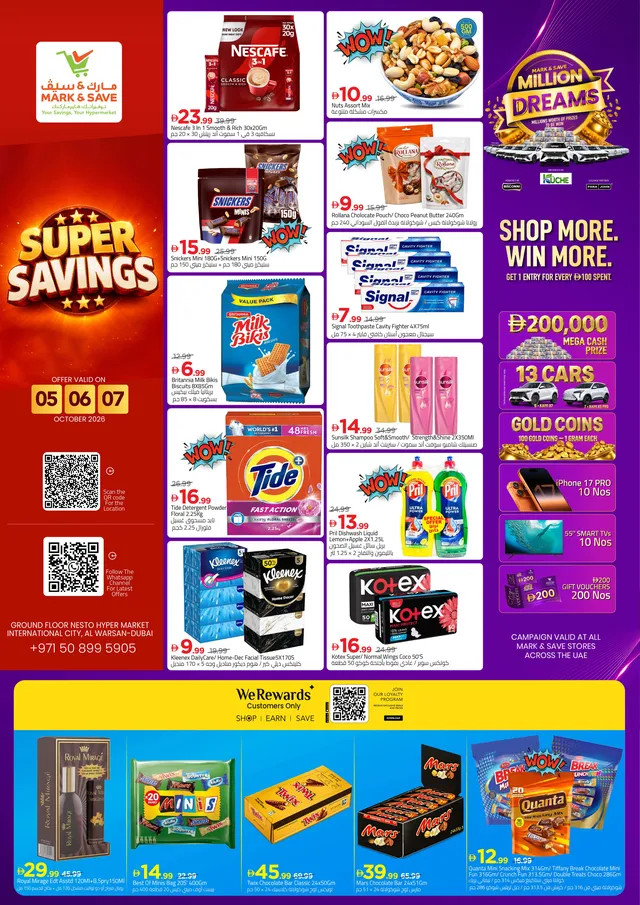 Mark & Save flyer cover